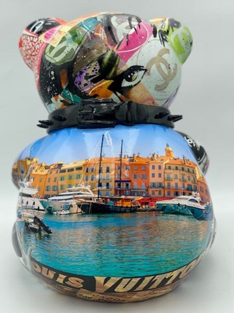 St Tropez Bear | 45cm