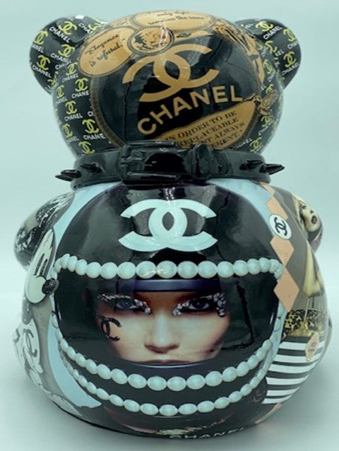 Pearl Chanel Bear | 45cm