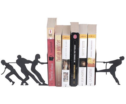 Bookend Tug-Of-War | Metal