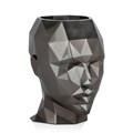 Pot ’Faceted Woman’s Head Vase’