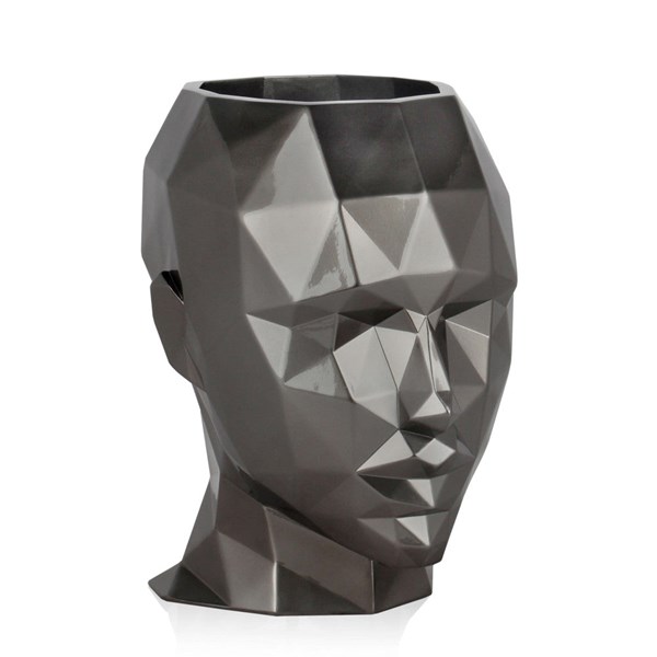 Pot ’Faceted Woman’s Head Vase’