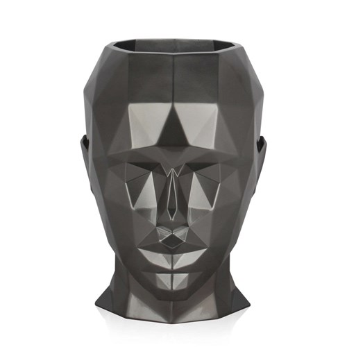 Pot ’Faceted Woman’s Head Vase’