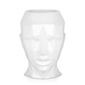Vase Tete Femme a Facettes