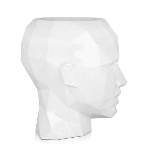 Vase Tete Femme a Facettes