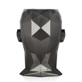 Vase Tete Homme a Facettes