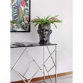Vase Tete Homme a Facettes