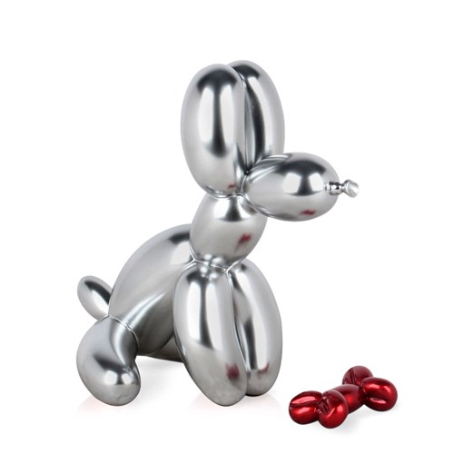 Resin Sculpture ’Small Sitting Balloon Dog’
