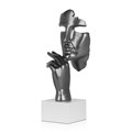 Resin Sculpture ’Abstract Face Woman’