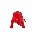 Resin sculpture ’Faceted Bull’
