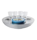 Transat Caviar Bowl/Vodka | Silver plated | 26x6.3cm