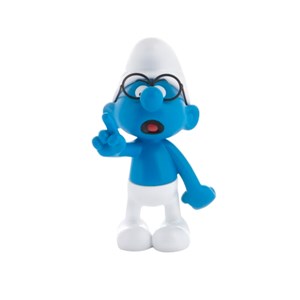 Smurf With Glasses
