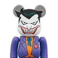 Bearbrick 400% + 100% - The Joker - Batman the Animated Series