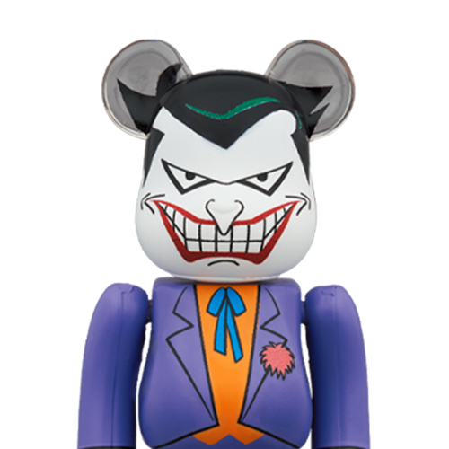 Bearbrick 400% + 100% - The Joker - Batman the Animated Series