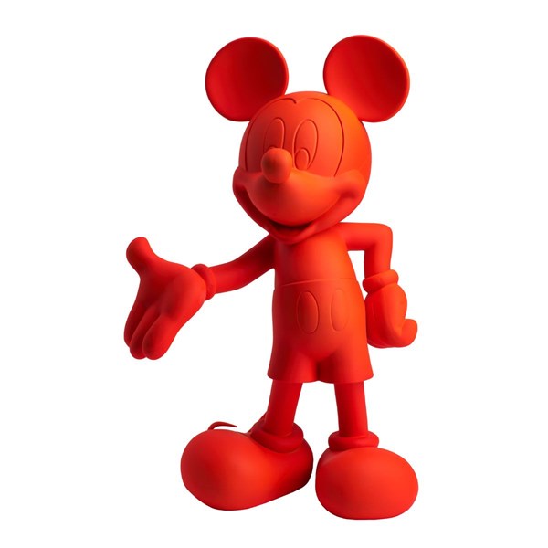 Mickey Welcome Orange Neon