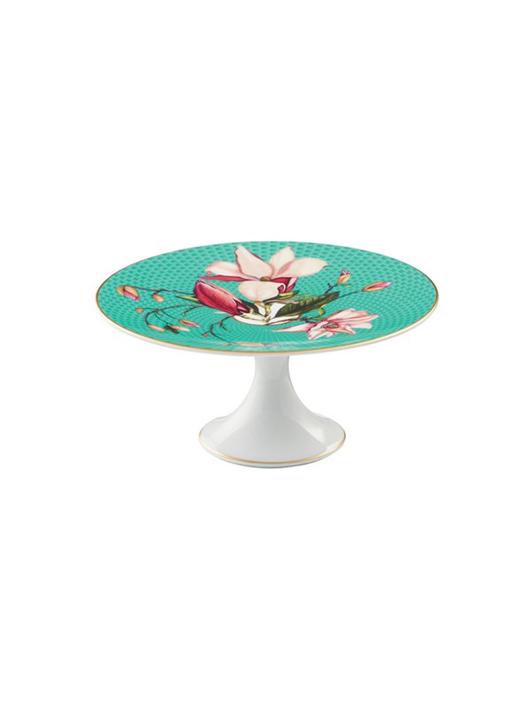 Petit four stand Magnolia turquoise 16