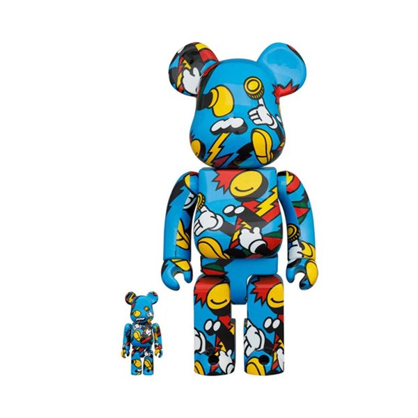 Bearbrick 400% + 100% Grafflex