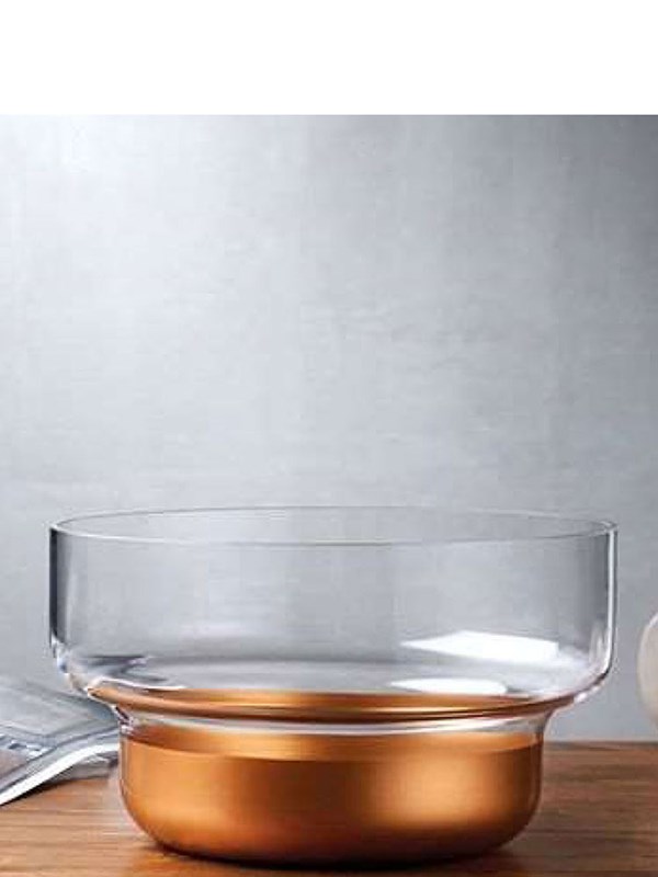 Contour Large Clear Top Botom Bowl