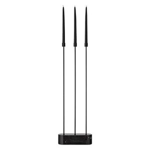 Floor Candle Holder Black 